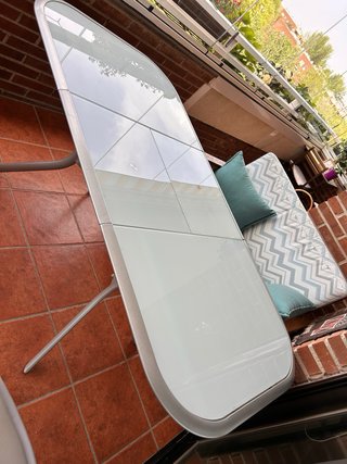 Mesa de terraza extensible