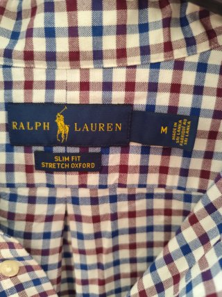 Camisa Polo Ralph Lauren cuadros M