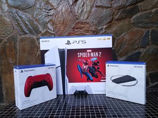 PlayStation 5 Slim Spider-Man 2 Edition