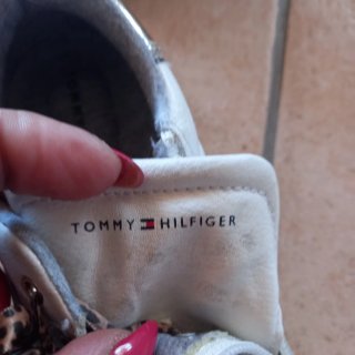 Scarpe Tommy Hilfiger bianche Tg 32