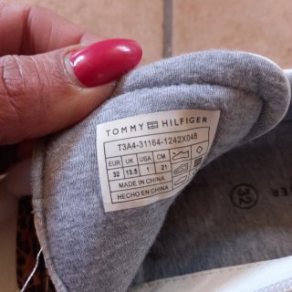 Scarpe Tommy Hilfiger bianche Tg 32