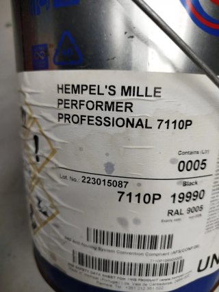 Pintura Antifouling Hempel's Mille Performer 7110P