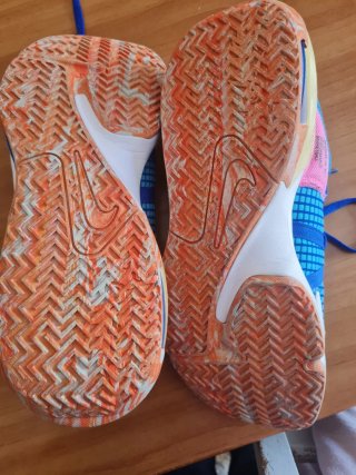 Scarpe Nike Lebron Blu e Rosa basket