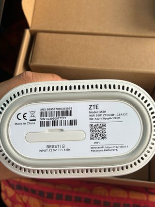 Router ZTE 5G