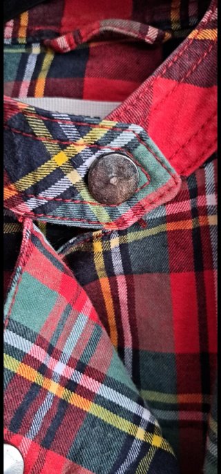 Chaqueta Zara Trafaluc Tartán