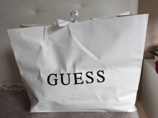 Bolso Negro Guess Nuevo