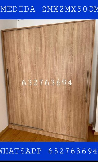 Armario puertas correderas 200x200x50cm