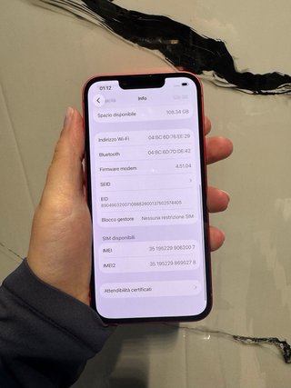 iPhone 14 128GB Rosso