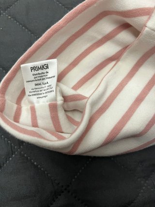 Cappellino Primigi 0-3 Mesi Bianco Righe