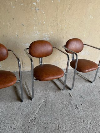 Sillas Cantilever Vintage Años 70