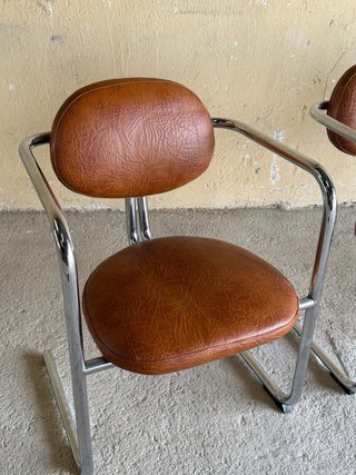 Sillas Cantilever Vintage Años 70
