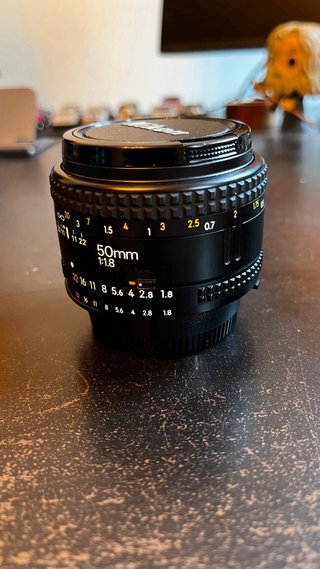 Nikon 50mm f/1.8D AF Nikkor – Súper nítido + bokeh