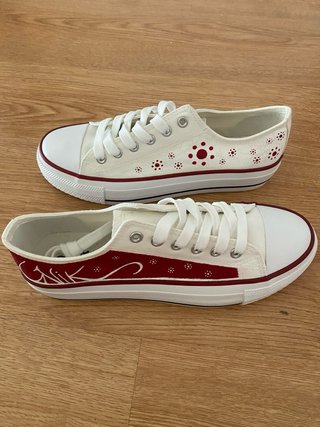Zapatillas lona mujer talla 40