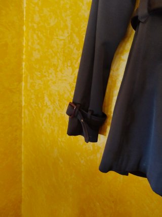 Gabardina corta mujer ANNA gris