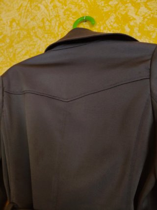 Gabardina corta mujer ANNA gris