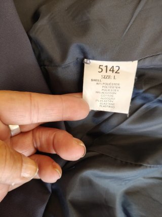 Gabardina corta mujer ANNA gris