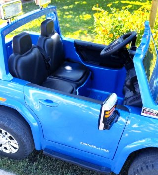 Coche Eléctrico GMC 4x4 Azul niños