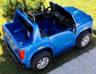 Coche Eléctrico GMC 4x4 Azul niños