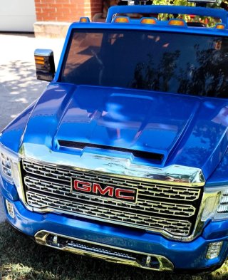 Coche Eléctrico GMC 4x4 Azul niños