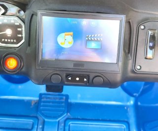 Coche Eléctrico GMC 4x4 Azul niños