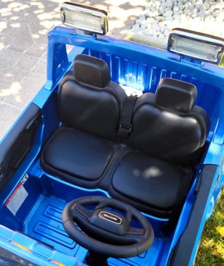 Coche Eléctrico GMC 4x4 Azul niños