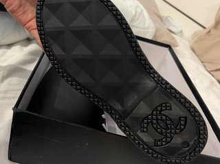 Stivali pioggia Chanel neri