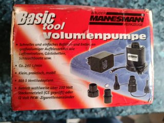 Inflador eléctrico Mannesmann Volumenpumpe