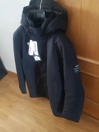 Abrigo Ecoalf Parko Talla M Negro