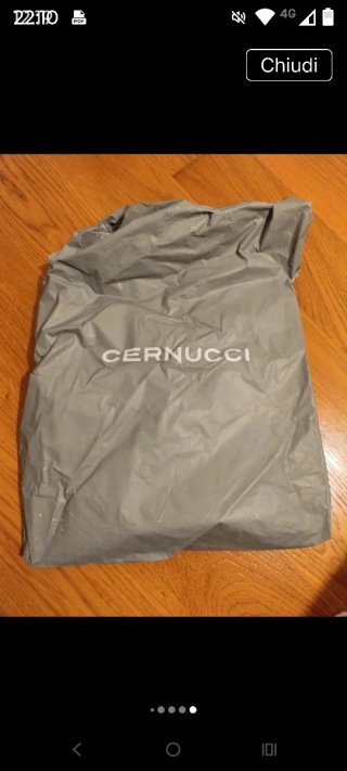 T-shirt Cernucci Uomo Nera Taglia S