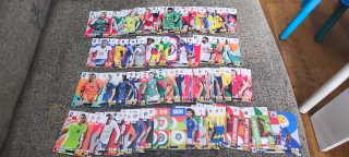 Lote 105 cromos Adrenalyn xl Fifa world cup 2026