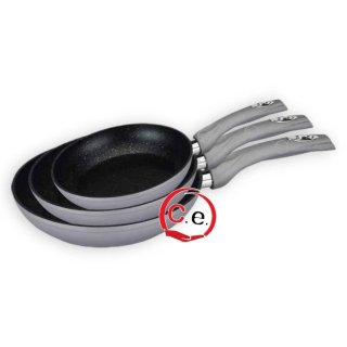 Set 3 Padelle Royalty Line Alluminio Forgiato