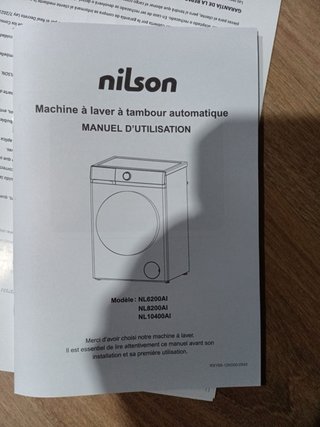 Lavadora Nilson Automática Tambor
