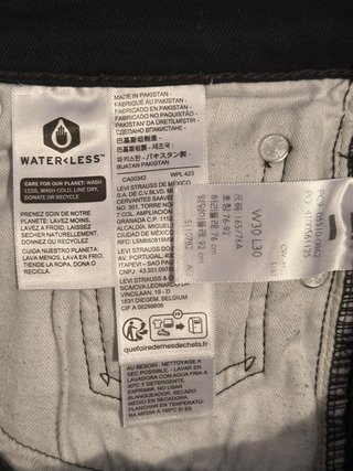 Pantalones vaqueros Levi's negros