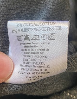 Pigiama uomo grigio XXL