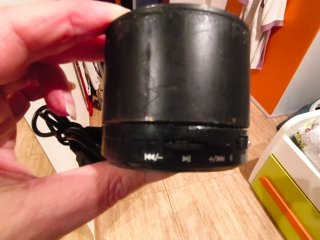 Altavoz Bluetooth Cilíndrico Negro