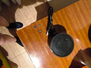 Altavoz Bluetooth Cilíndrico Negro