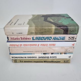 Lotto libri usati stock 6 romanzi Arpino Tobino
