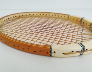 Racchetta Tennis Aeroplane Vintage Legno