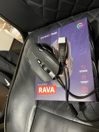 Ratón Gaming GX Trust Rava RGB