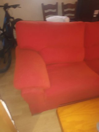 Sofá Cama Italiano Rojo