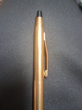 Bolígrafo Cross dorado