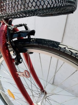 Bicicleta de paseo 26 mujer con cesta