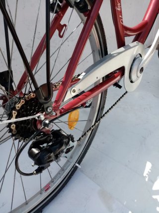Bicicleta de paseo 26 mujer con cesta