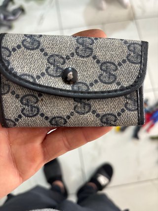 Porta carte Gucci beige