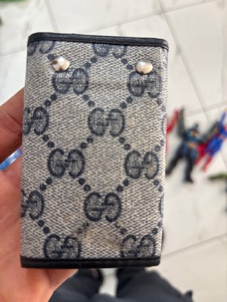 Porta carte Gucci beige