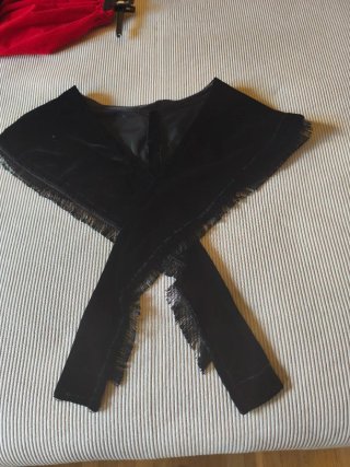 Falda, toquilla y leotardos para muñeira