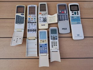 Lote Mandos Aire Acondicionado Varias Marcas