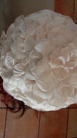Sombrero antiguo de seda