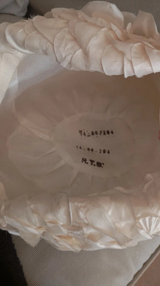 Sombrero antiguo de seda