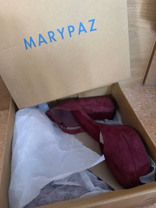 Tacones Marypaz rojos
